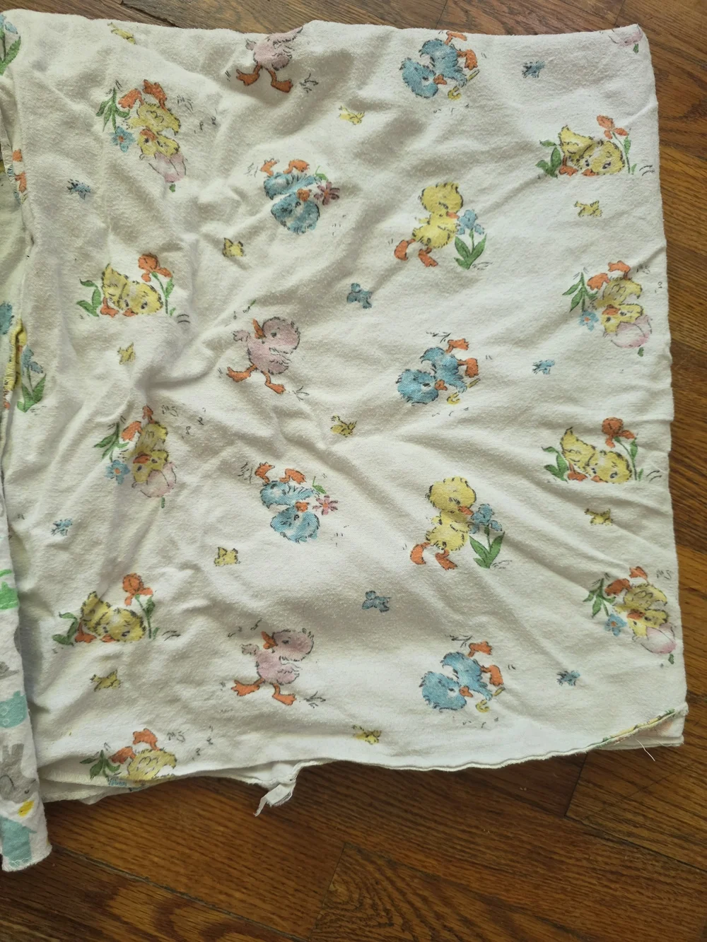 Soft Nursery Animal Print Baby Blanket - Yellow, Green, Gray